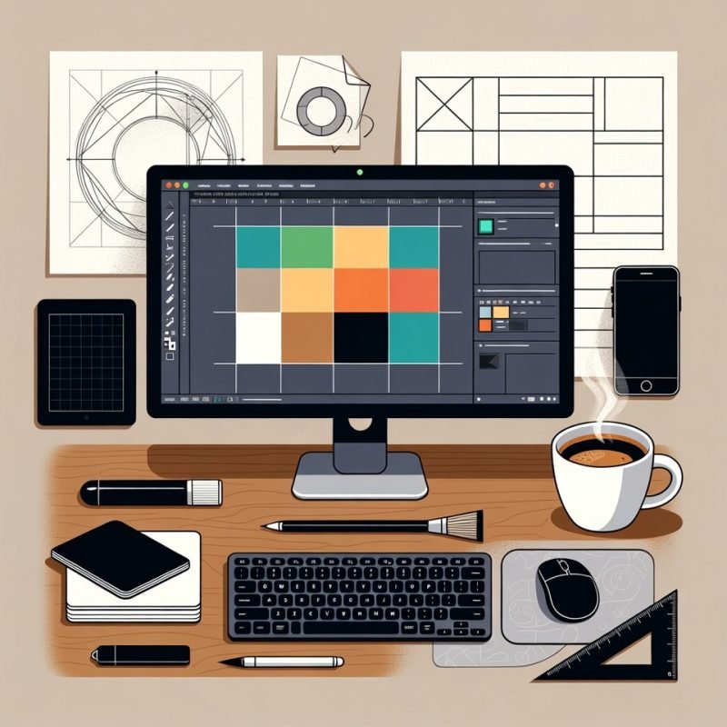 Graphic designing